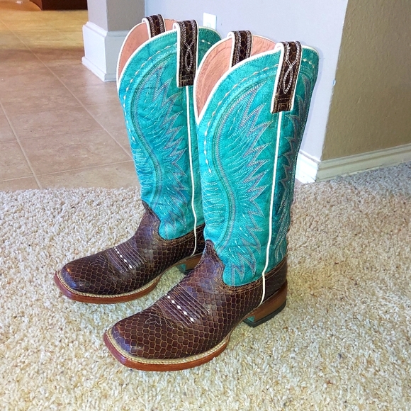 Ariat Women's Vaquera Mustang Cowgirl Boots SZ 7.5B - Picture 4 of 14